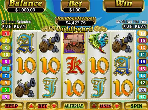 Goldbeard Slot Livre