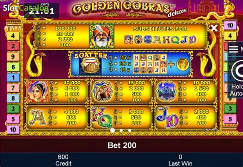 Golden Cobras Deluxe Bet365