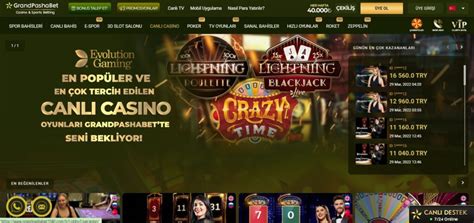 Grandpashabet Casino Brazil