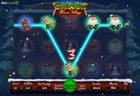 Grinch Xmas Village Slot - Play Online