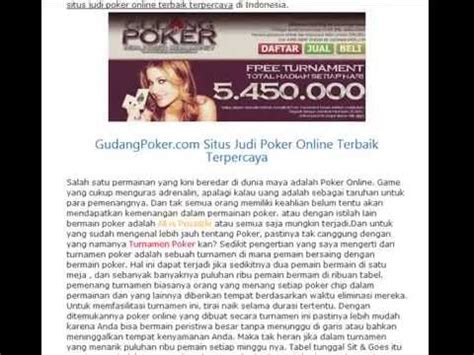 Gudangpoker Online