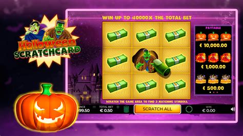 Halloween Scratchcard Betano