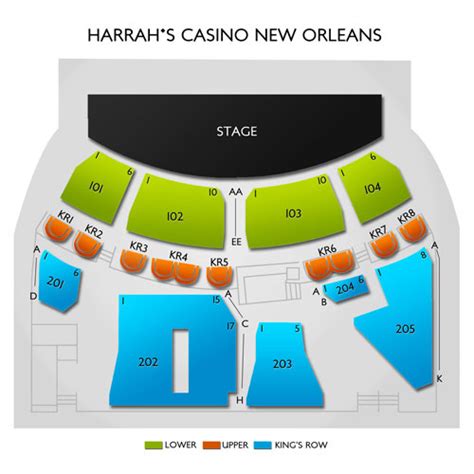 Harrahs Casino New Orleans Tabela De Limites De