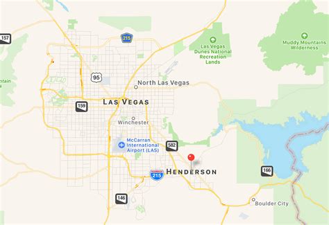 Henderson Nevada Casino Mapa