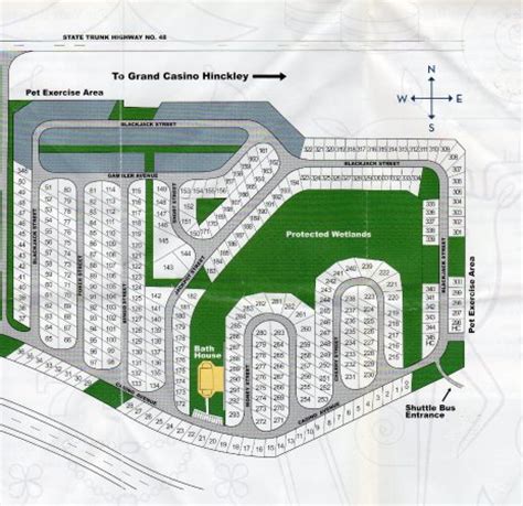 Hinckley Casino Mapa