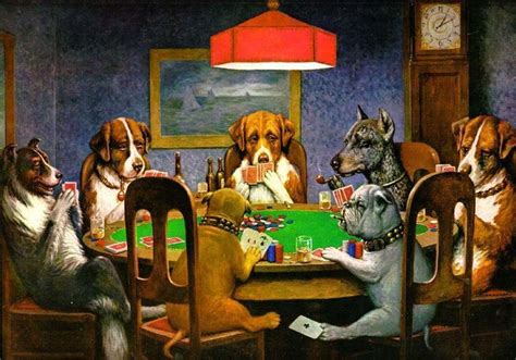 Historia De Los Perros Jugando Poker