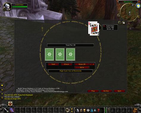 Holdem Addon Wow