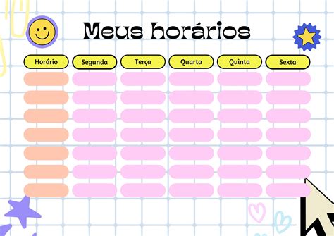 Horario Inscrever Modelo