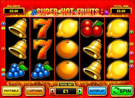 Hot Fruits 10 Slot Gratis