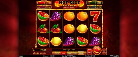 Hot Slot 777 Rubies 888 Casino