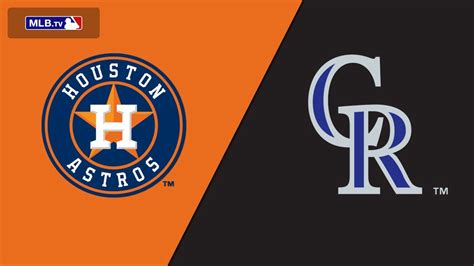 Houston Astros vs Colorado Rockies pronostico MLB