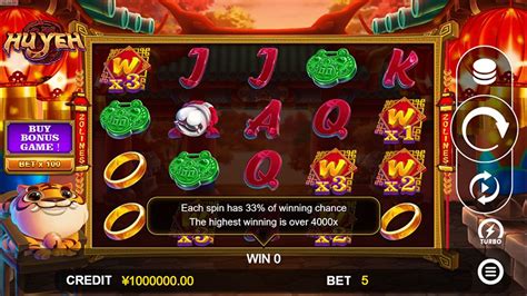 Hu Yeh Slot Gratis