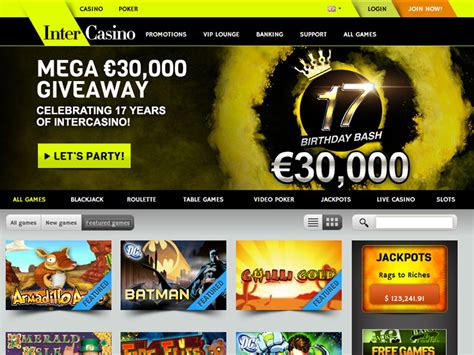 Inter Casino Slots Livres