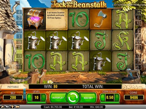 Jack And The Giant Slot Gratis
