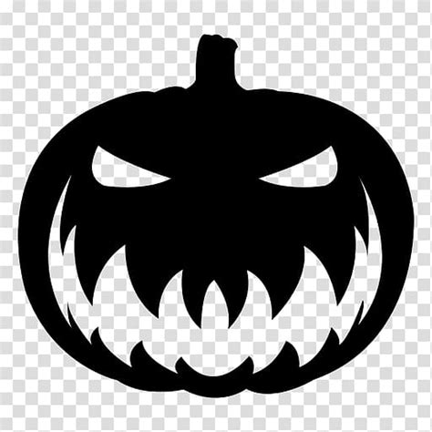 Jack Olantern Clipart Preto E Branco