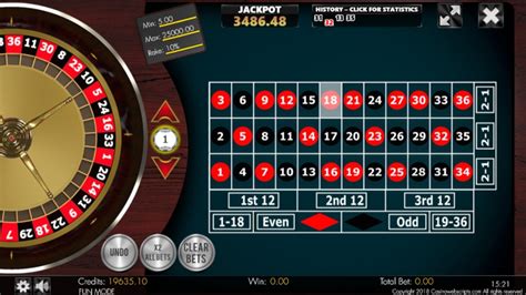 Jackpot Roulette No Zero 2d Advanced Netbet