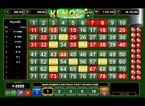 Jeux De Casino Keno Gratuit