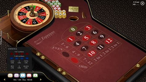 Jogar 12 Number Roulette Espresso No Modo Demo