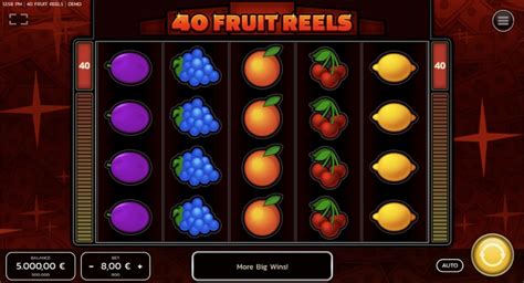 Jogar 40 Fruity Reels No Modo Demo