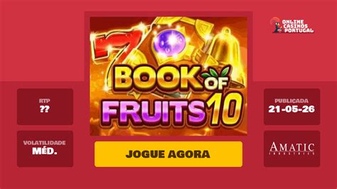 Jogar Book Of Fruits 10 No Modo Demo