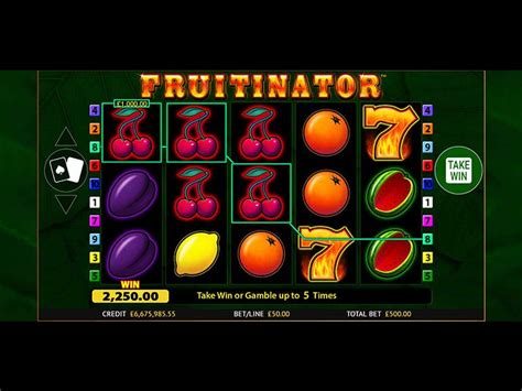 Jogar Fruitinator Com Dinheiro Real