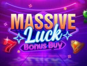 Jogar Massive Luck Bonus Buy Com Dinheiro Real