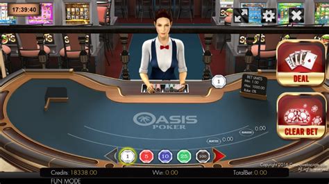 Jogar Oasis Poker 3d Dealer No Modo Demo