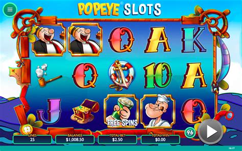 Jogar Popeye Slots Com Dinheiro Real