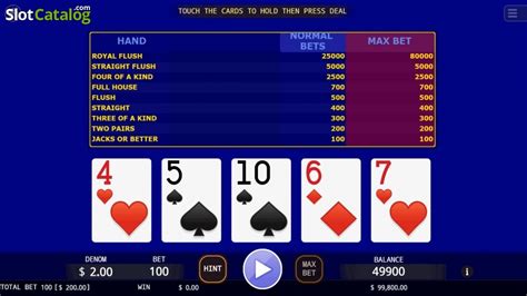 Jogar Super Video Poker No Modo Demo