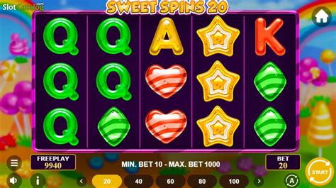 Jogar Sweet Spins 20 Com Dinheiro Real