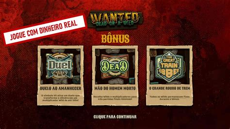 Jogar Wanted Outlaws Com Dinheiro Real