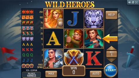 Jogar Wild Heroes 3x3 Com Dinheiro Real