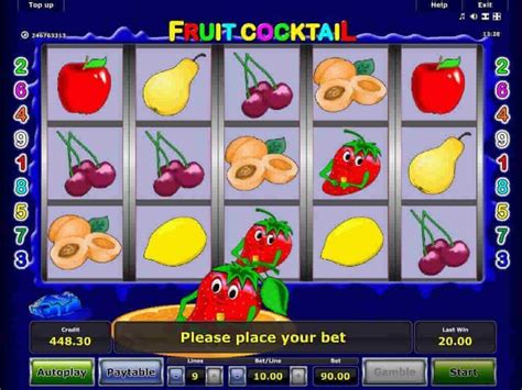 Jogos De Ca La Aparate Coquetel De Frutas Casino