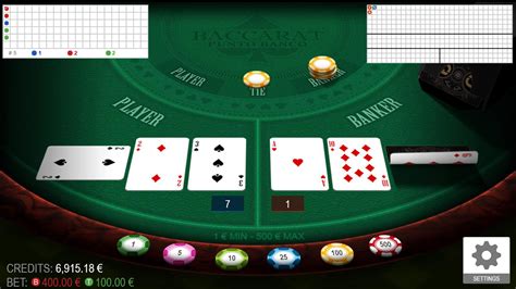 Jogue Baccarat Punto Banco Online