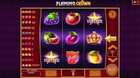 Jogue Flaming Crown 3x3 Online