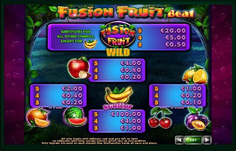 Jogue Fusion Fruit Beat Online