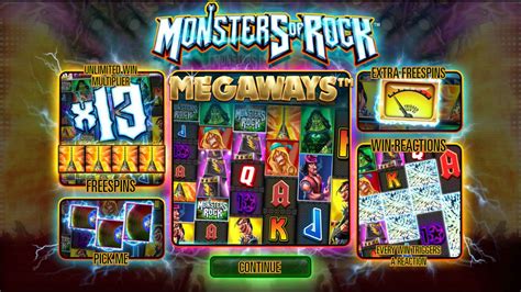 Jogue Monsters Of Rock Megaways Online