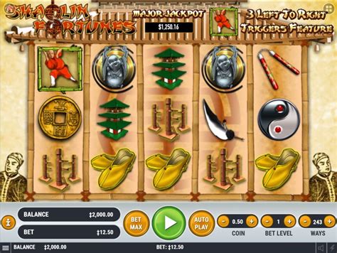 Jogue Shaolin Fortunes Online