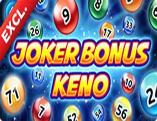Joker Bonus Keno Novibet