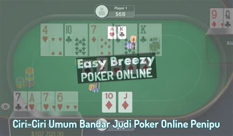 Judi De Poker Online Penipu