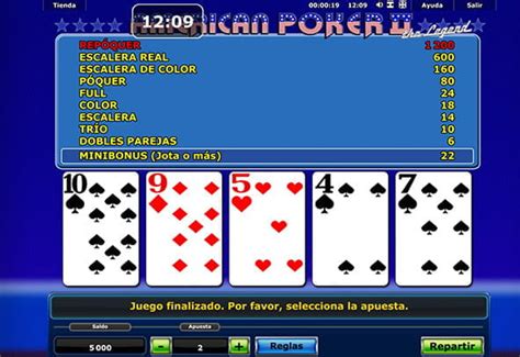 Jugar Gratis American Poker 2