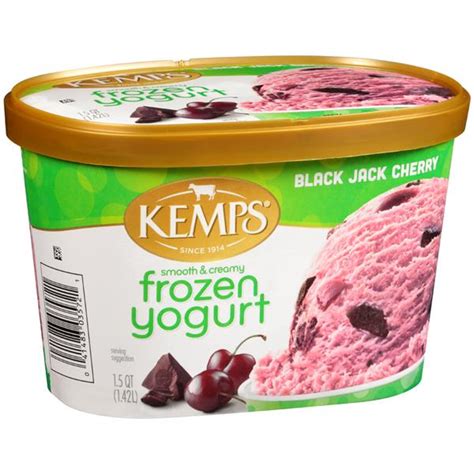 Kemps Jack Black Cherry Frozen Yogurt
