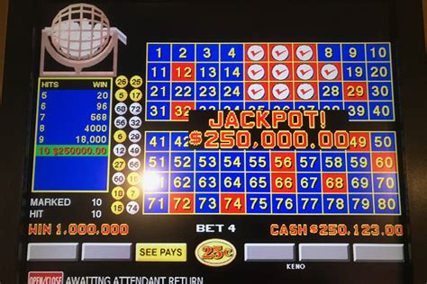 Keno Jackpots Slot