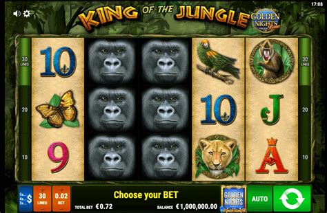 King Of The Jungle Golden Nights Bonus Pokerstars