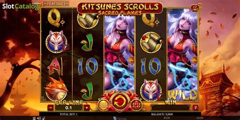 Kitsune S Scrolls Sacred Flames Slot Gratis