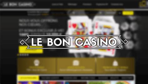 Le Bon Casino Apostas