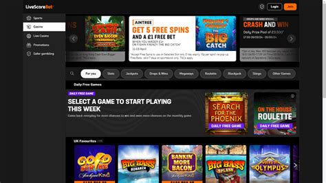 Livescore Bet Casino Review