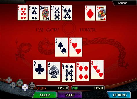 Livre De Pai Gow Poker App