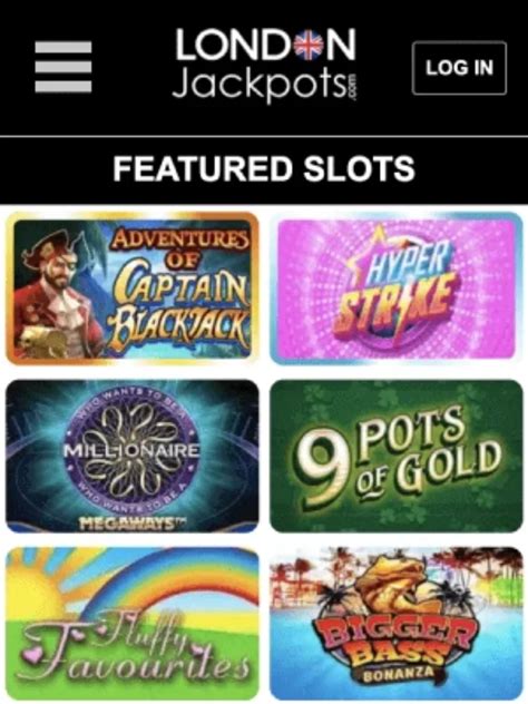 London Jackpots Casino Mobile