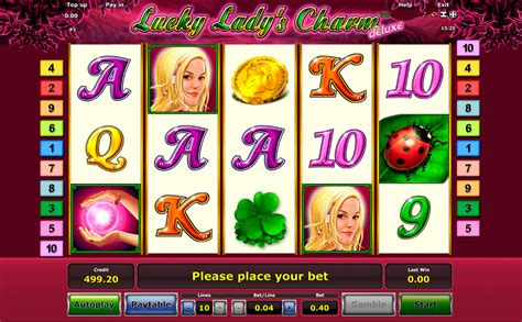 Lucky Lady S Charm Deluxe 10 Slot Gratis